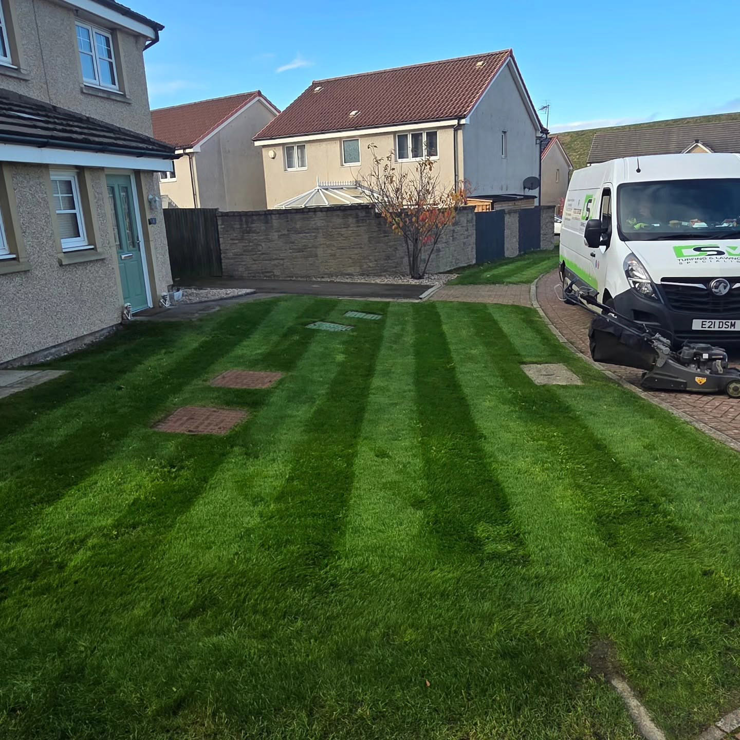 Our Work Lawn Renovation in Prestonpans