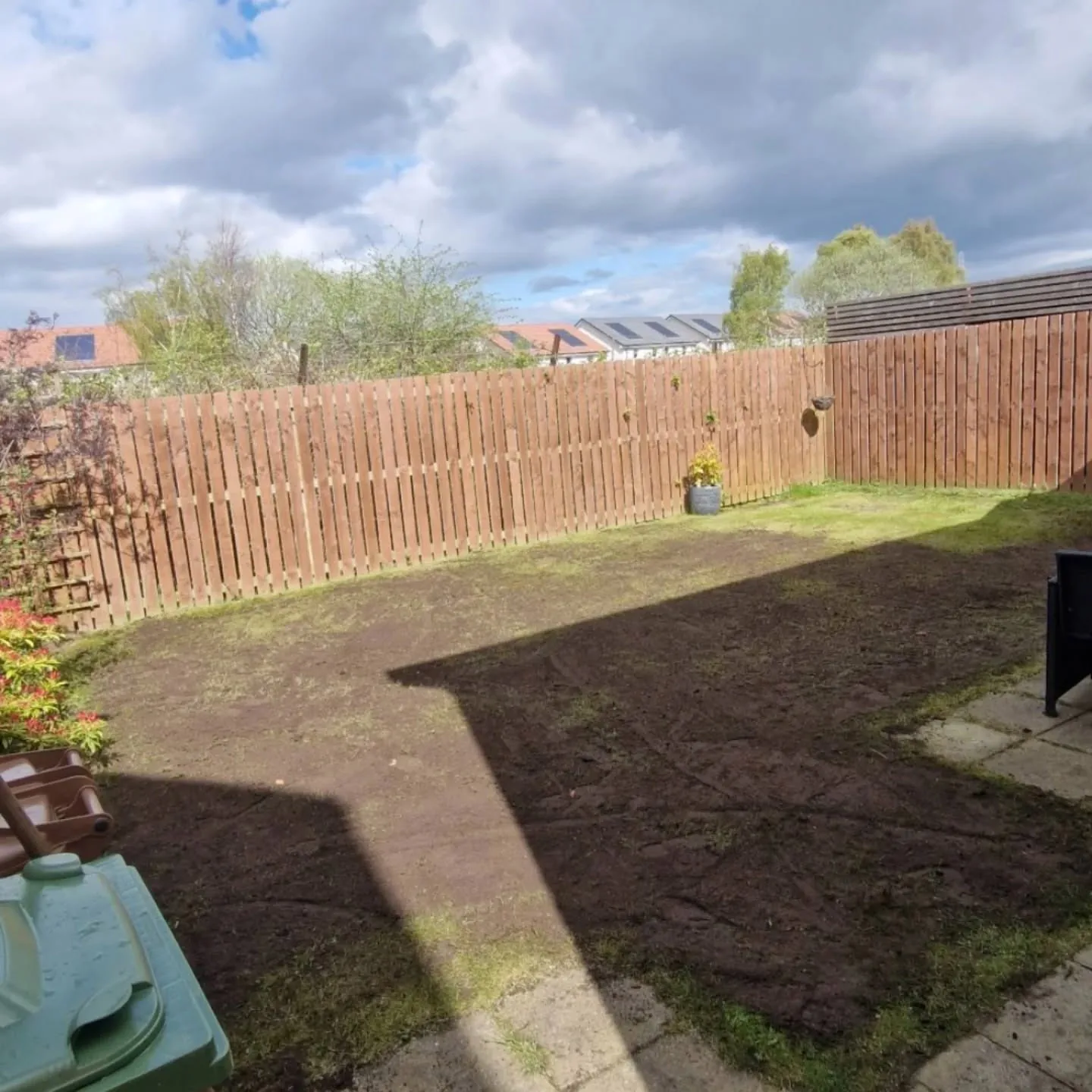 Landscaping: before