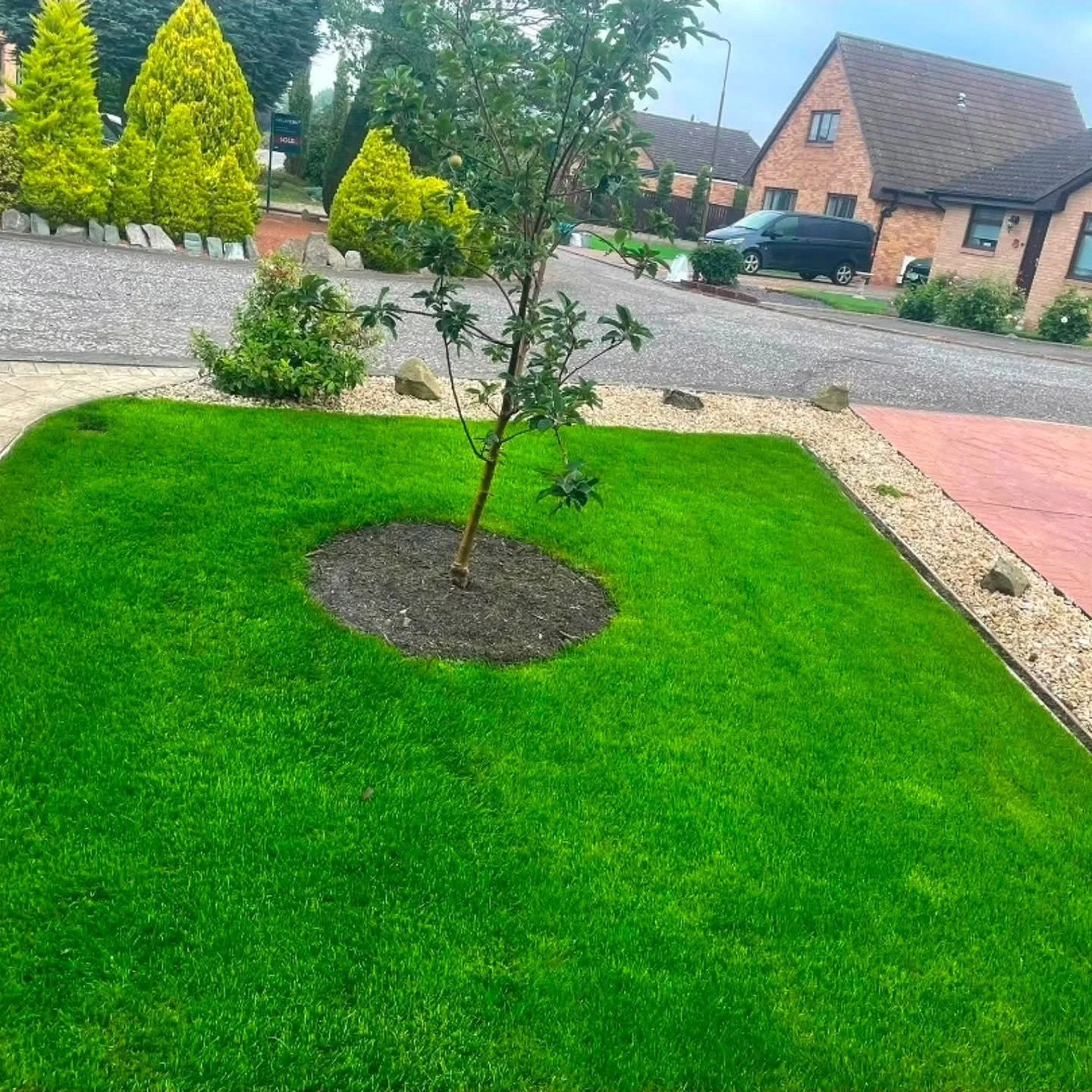 Turfing in Tranent