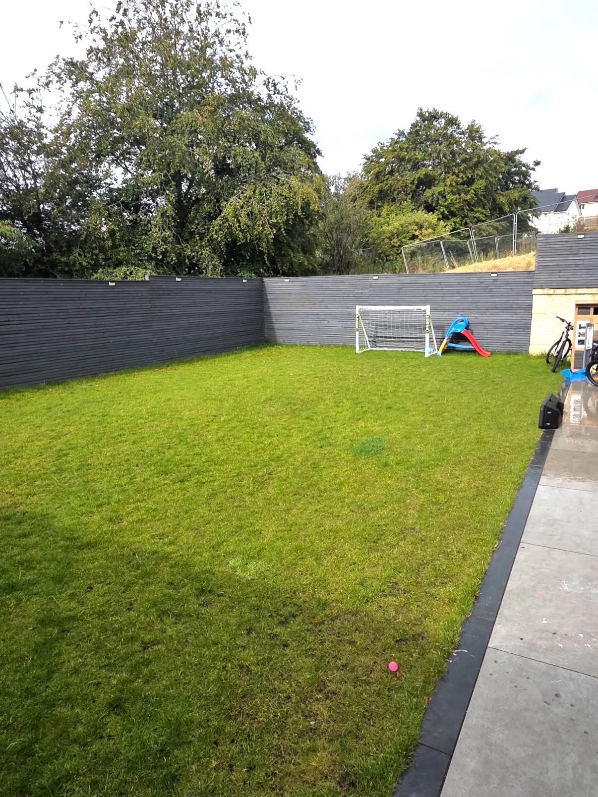 Lawn Care in Penicuik: before